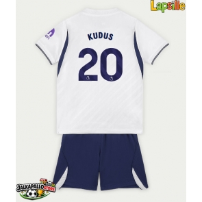 Tottenham Hotspur Mohammed Kudus #20 Kotipaita Lapsille 2026-27 Lyhythihainen (+ shortsit)